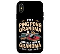 I'm A Ping Pong Grandma Just Like A Regular Grandma Case for iPhone X/XS