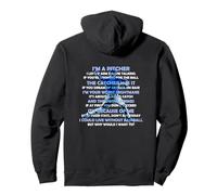 I'm A Pitcher Prayer Baseball Pullover Hoodie