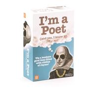I'm A Poet (And yes I know it) - Family Party Game - Solve Riddles and Collect Willy Shake's Bust to Win - Ages 12+ - 300 Cards