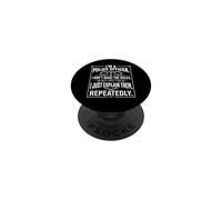 I'm a Police Officer I Just Explain Them Repeatedly Shield PopSockets Adhesive PopGrip