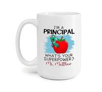 I'm A Principal What's Your Power Travel Mug Unique Tea Cup Durable Drinking Cup Novelty Gift Foe Anniversary Celebration Mom Valentine's Day 330Ml