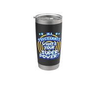 Im A Programmer Whats Your Superpower Coding Stainless Steel Insulated Tumbler