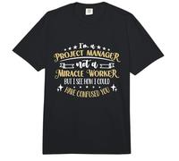 I'm A Project Manager Not A Lean Kanban Project Management Comfort Colors Adult Heavyweight T-Shirt
