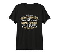 I'm A Project Manager Not A Lean Kanban Project Management Premium T-Shirt