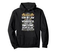 I'm A Proud Son in law Of A Wonderful Awesome Father in Law Pullover Hoodie