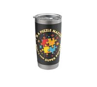 I'm A Puzzle Master What's Your Super Power Stainless Steel Insulated Tumbler
