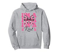 I'm A Rat Funny Rat Girl Rat Mom Mouse Mother's Day Pullover Hoodie