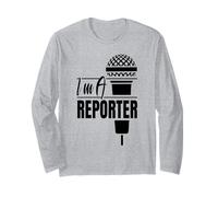 I'm a Reporter Journalist Press Member Correspondent Long Sleeve T-Shirt