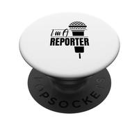 I'm a reporter Journalist Press Member Correspondent PopSockets Adhesive PopGrip