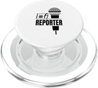 I'm a reporter Journalist Press Member Correspondent PopSockets PopGrip for MagSafe