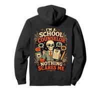 I'm a School Counselor Nothing Scares Me Funny Halloween Pullover Hoodie