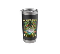 Im A Seasoned Cruiser Cruise Ship Vacation Group Matching Stainless Steel Insulated Tumbler
