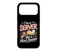 I'm a Server Not a Mind Reader Waiter Restaurant Case for iPhone 17 Pro Max