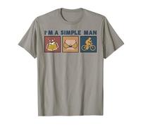 I'm A Simple Man Beer Boobs Cycling T-Shirt