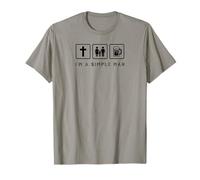 Im A Simple Man Faith Family Beer Christian Repuplican T-Shirt