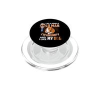I'm A Simple Old Man I'm Grumpy And I Like My Dog PopSockets PopGrip for MagSafe