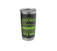 I'm A Sound Engineer Not A Miracle Worker Stainless Steel Insulated Tumbler