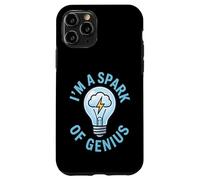 I'm A Spark Of Genius Electrician Light Bulb Design Case for iPhone 11 Pro