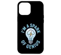 I'm A Spark Of Genius Electrician Light Bulb Design Case for iPhone 12 Pro Max