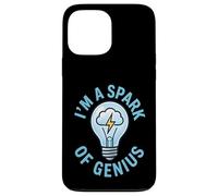 I'm A Spark Of Genius Electrician Light Bulb Design Case for iPhone 13 Pro Max