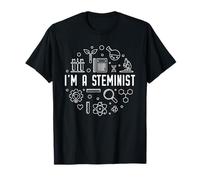 I'm a Steminist - STEM Science Technology Engineering Math T-Shirt