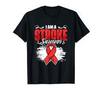 I'm A Stroke Survivor Red Ribbon Stroke Awareness T-Shirt