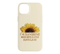 I'm a Sunshine Mixed with a Little Hurricane Sunflower Tee Case for iPhone 14 Plus