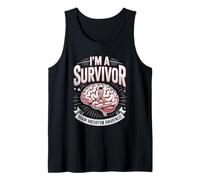 I'm A Survivor Brain Aneurysm Awareness Support Tank Top