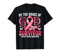 I'm A Survivor Breast Cancer Month Awareness Pink Ribbon T-Shirt