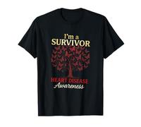 I'm a Survivor - Heart Disease Awareness Tree T-Shirt