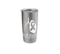 I'm A Survivor Lung Cancer Awareness Support Community Stainless Steel Insulated Tumbler