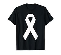 I'm a Survivor Lung Cancer Awarness White Ribbon Men Women Value Graphic T-Shirt