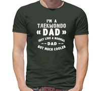 I'm A Taekwondo Dad - Mens T-Shirt - Army - Large Military Green
