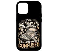 Im A Tax Preparer Not A Magician Confused Case for iPhone 12/12 Pro