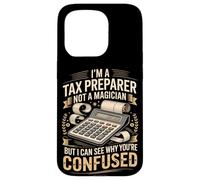 Im A Tax Preparer Not A Magician Confused Case for iPhone 15 Pro
