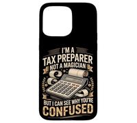 Im A Tax Preparer Not A Magician Confused Case for iPhone 15 Pro Max