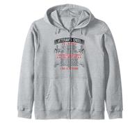 I'm A Veteran - Veteran's Creed Zip Hoodie