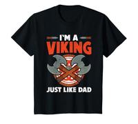 I'm A Viking Just Like Dad - Funny Viking Kid T-Shirt