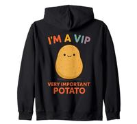 I'm A VIP Very Important Potato Kawaii Cute Zip Hoodie