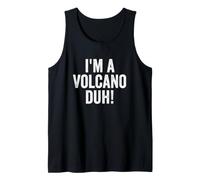 I'm A Volcano Duh Halloween Party Costume Tank Top