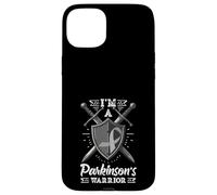 I'm A Warrior Fighter Gray Ribbon Parkinson’s Awareness Case for iPhone 15 Plus