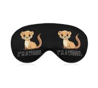 I'm A Weasel Sleep Mask Soft Eye Mask Eye Cover Eyeshade Blindfold with Adjustable Strap