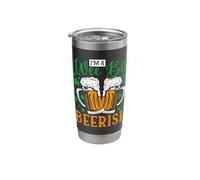 I'm A Wee Bit Beerish Beer Drinking Irish St Patricks Day Stainless Steel Insulated Tumbler