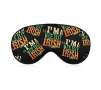 I'm A Wee Bit Irish Fashion Sleep Eye Mask Soft Covers for Sleeping with Adjustable Strap