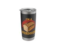 I'm, A Weirdough Sourdough Bread Baking Retro Vintage Funny Stainless Steel Insulated Tumbler