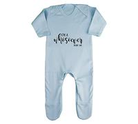 I'm a Whosoever Religious Faith Quote [FHSVG] Baby Romper Jumpsuit with feet, 3-6 Months, Pastel Blue