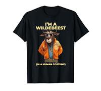 I'm A Wildebeest Funny Halloween Costume Gnu T-Shirt