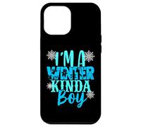 I'm A Winter Kinda Boy Christmas Tree Angel Snow Boy Son Fun Case for iPhone 12 Pro Max