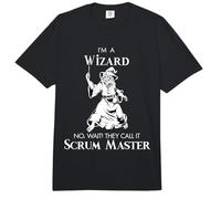 I'm a Wizard - No Wait, They Call it Scrum Master Comfort Colors Adult Heavyweight T-Shirt