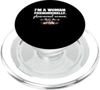 I'm A Woman Phenomenally Phenomenal-Woman That's Me PopSockets PopGrip for MagSafe